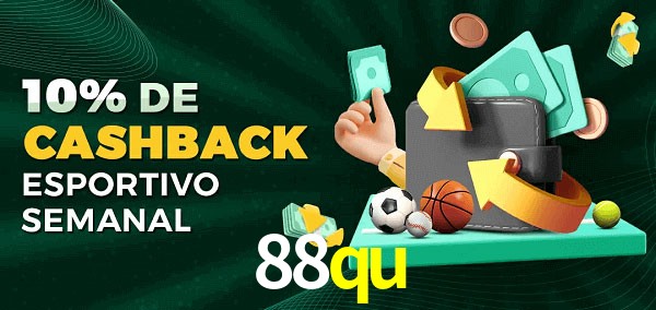 10% de bônus de cashback na 88qu